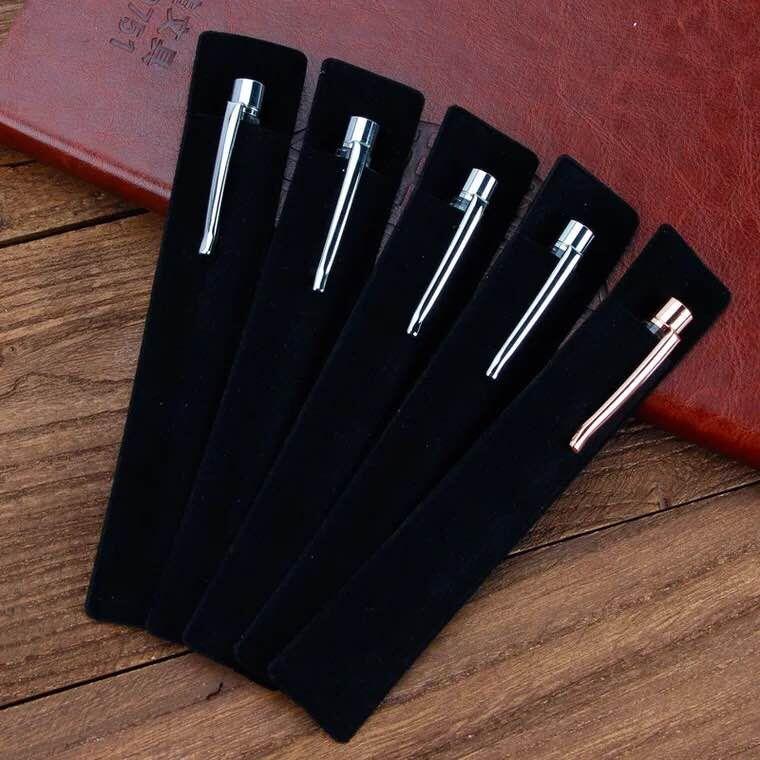 pen with pouch