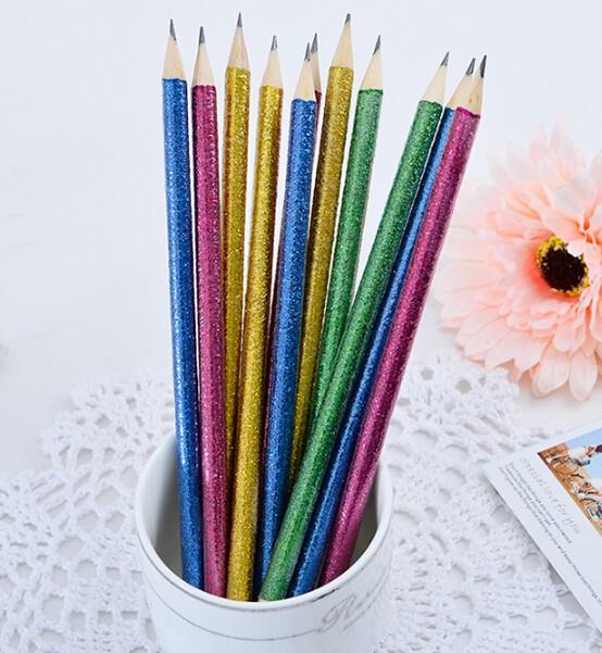 glitter HB pencil glitter HB pencil