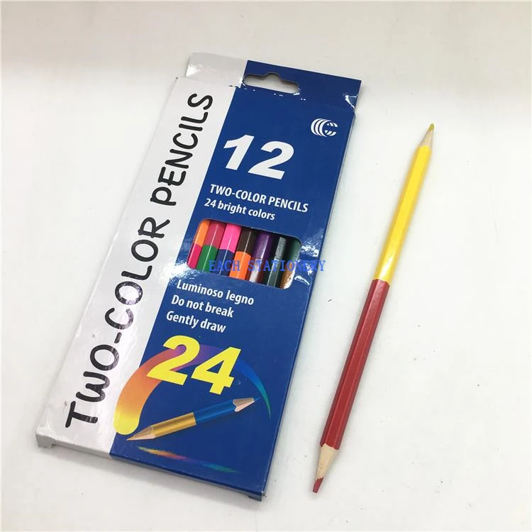 double size color pencil
