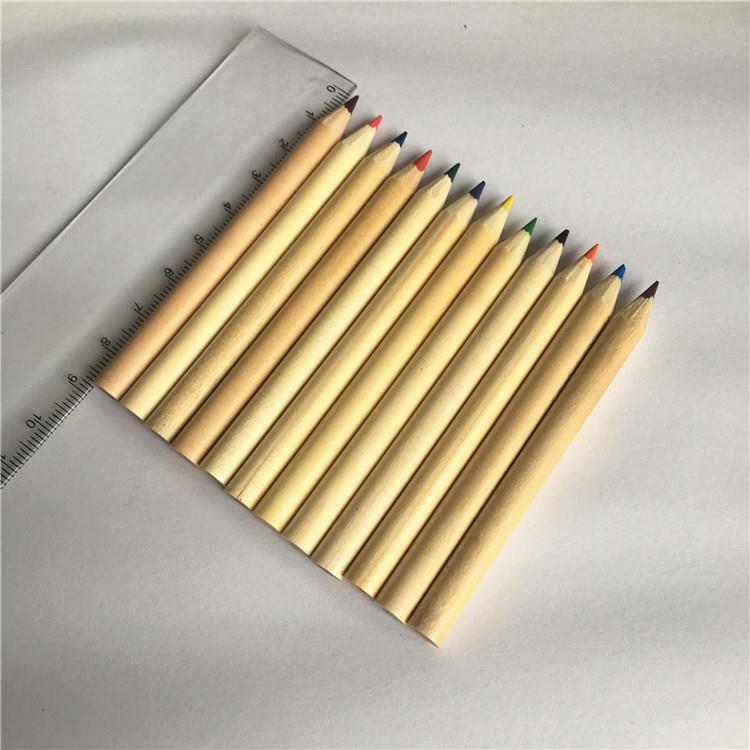nature wood mini color pencils