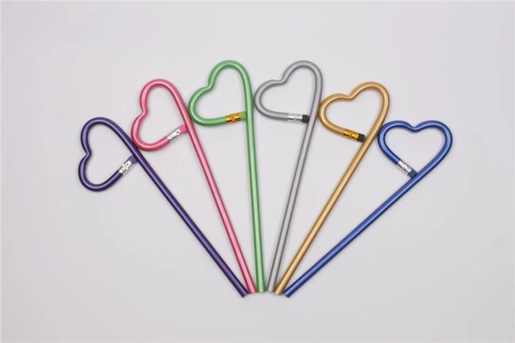 heart shape pencil heart shape pencil