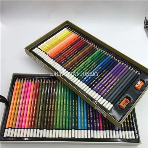 Gift Box Pack 120 Coloring Pencils Portrait Set
