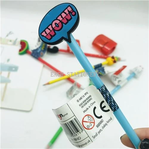Amusing Modeling Pencil With Rubber Toy Amusing Modeling Pencil With Rubber Toy