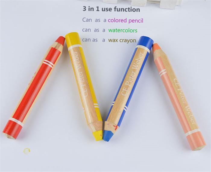Creative 3 In 1 Jumbo Watercolors Wax Crayon Creative 3 In 1 Jumbo Watercolors Wax Crayon
