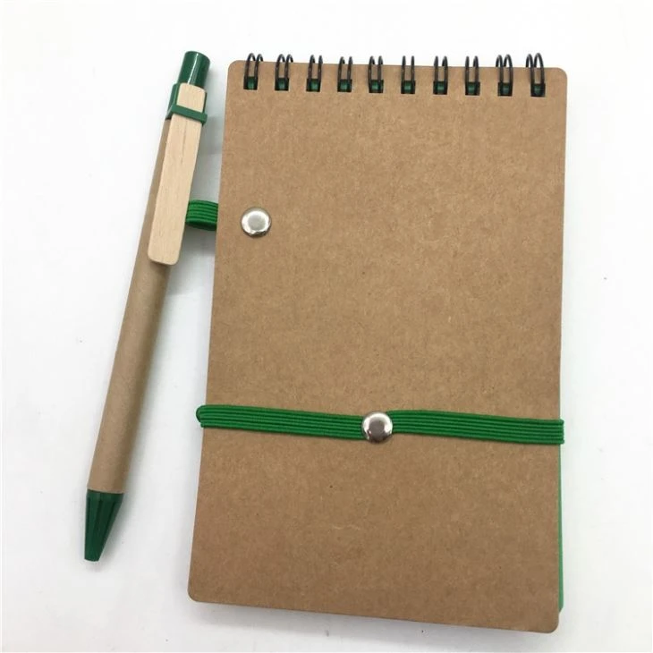ECO Pocket Coil Notebook And Pen Set