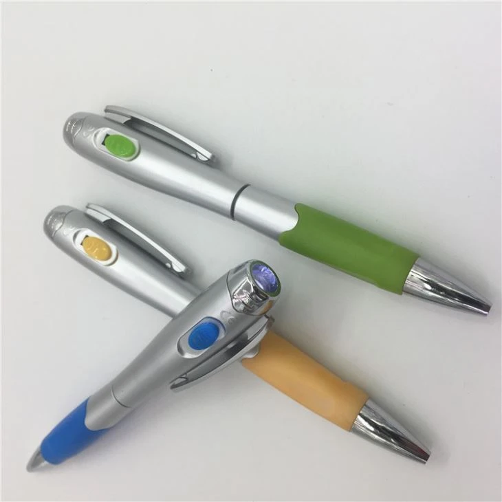 3 In 1 Capacitive Flashlight Plastic Pen