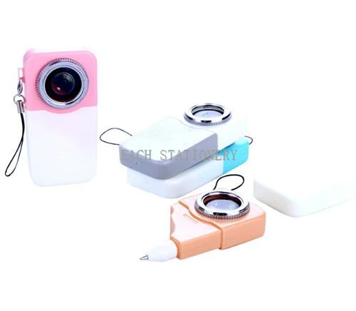 Kawaii Camera Shape Plastic Pen