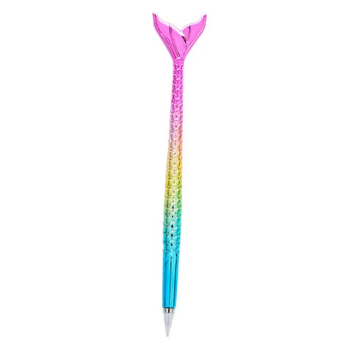 Lovely Mermaid Tail Plastic Pen