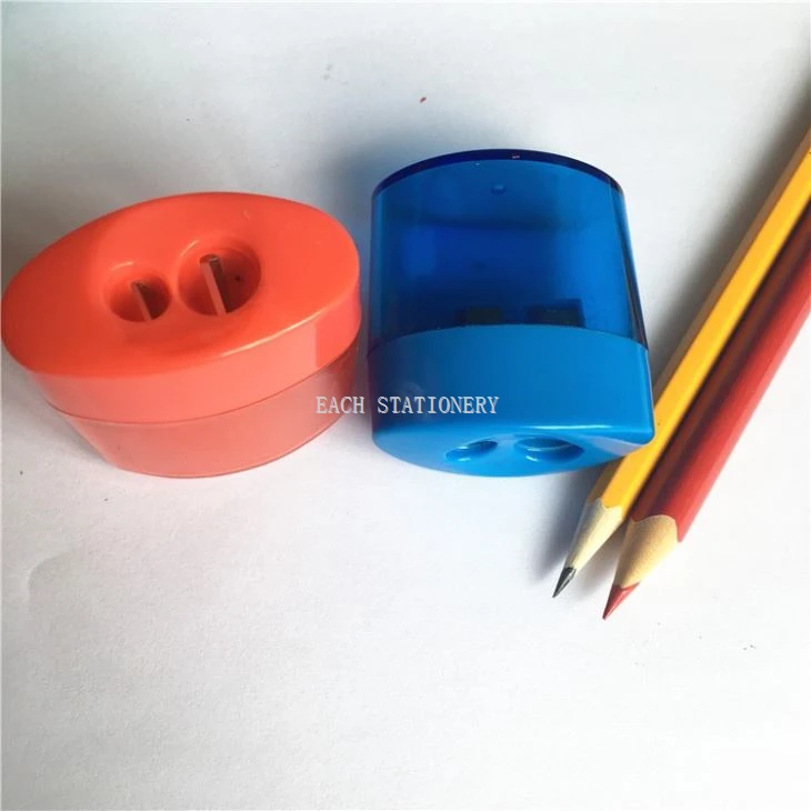 Plastic Canister Double Hole Sharpener Plastic Canister Double Hole Sharpener