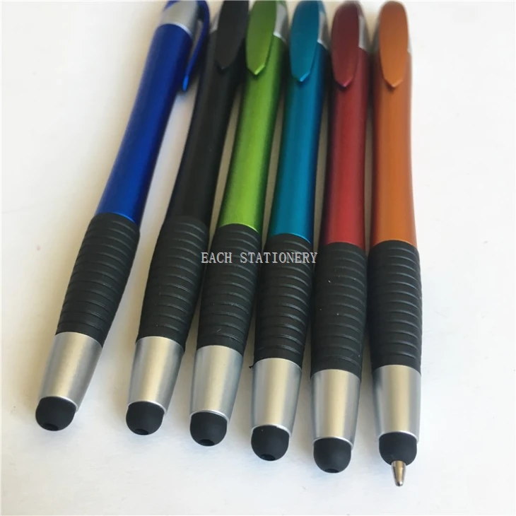 Stylus Tip Plastic Gift Pen With Rubber Grip Stylus Tip Plastic Gift Pen With Rubber Grip