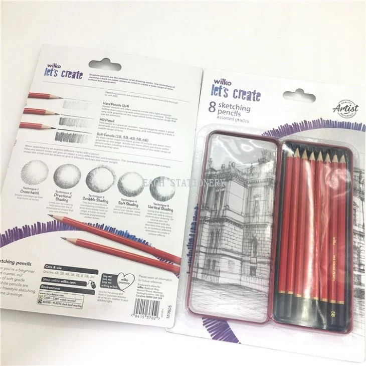 Superior 8pcs Sketching Pencil Series Superior 8pcs Sketching Pencil Series