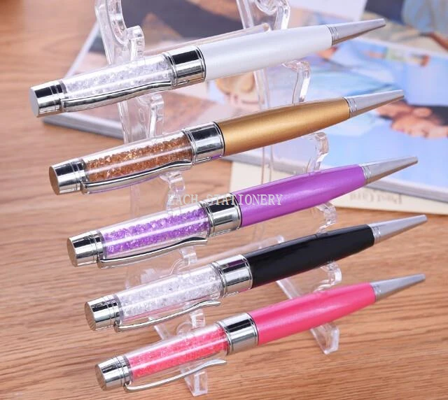 USB Flash Drive Crystal Metal Pen USB Flash Drive Crystal Metal Pen